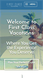 Mobile Screenshot of firstclassvacations.com